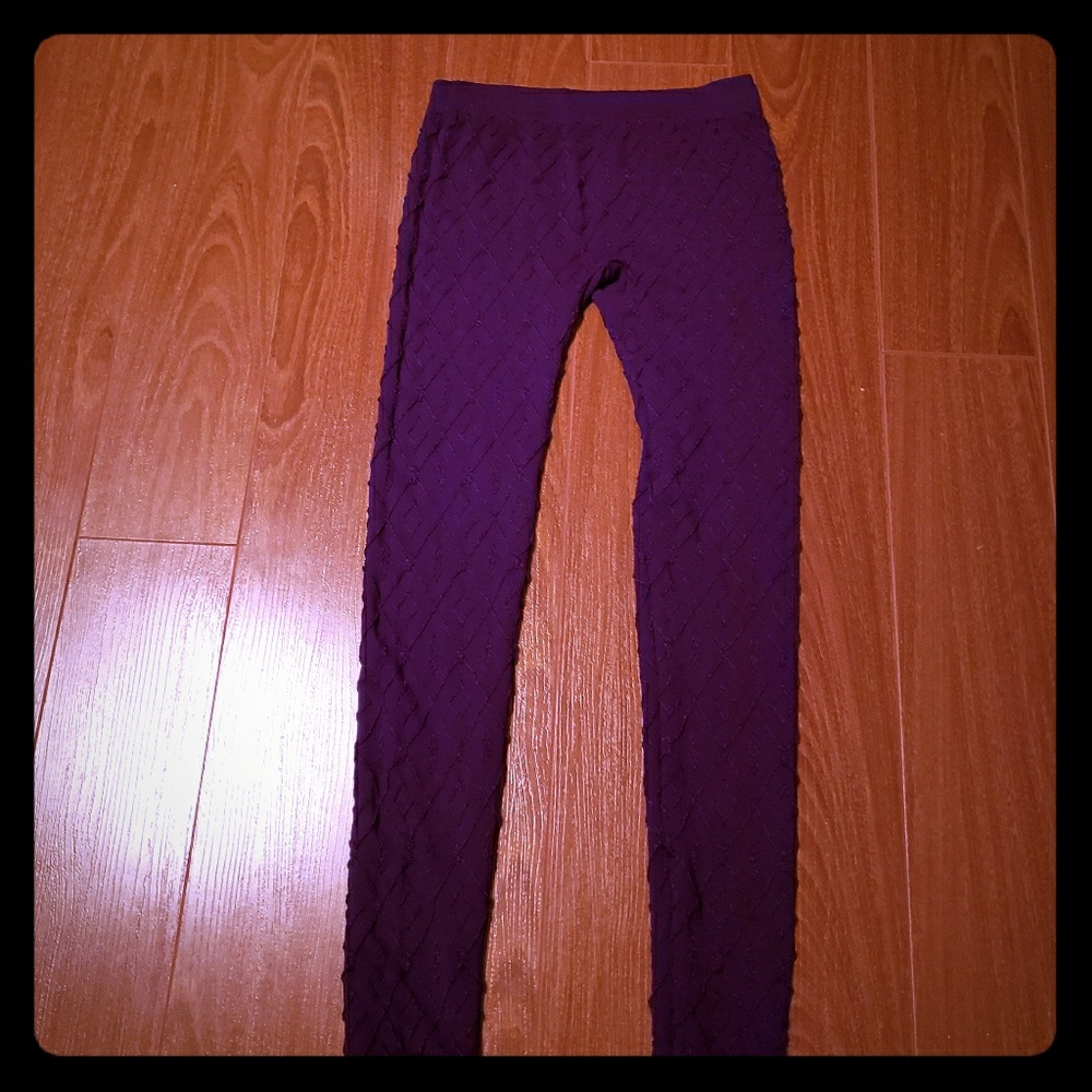 Purple Leggings